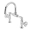 Kingston Brass KS2171RKX Bridge Bathroom Faucet with Push Pop-Up, Polished Chrome KS2171RKX - alternate 1